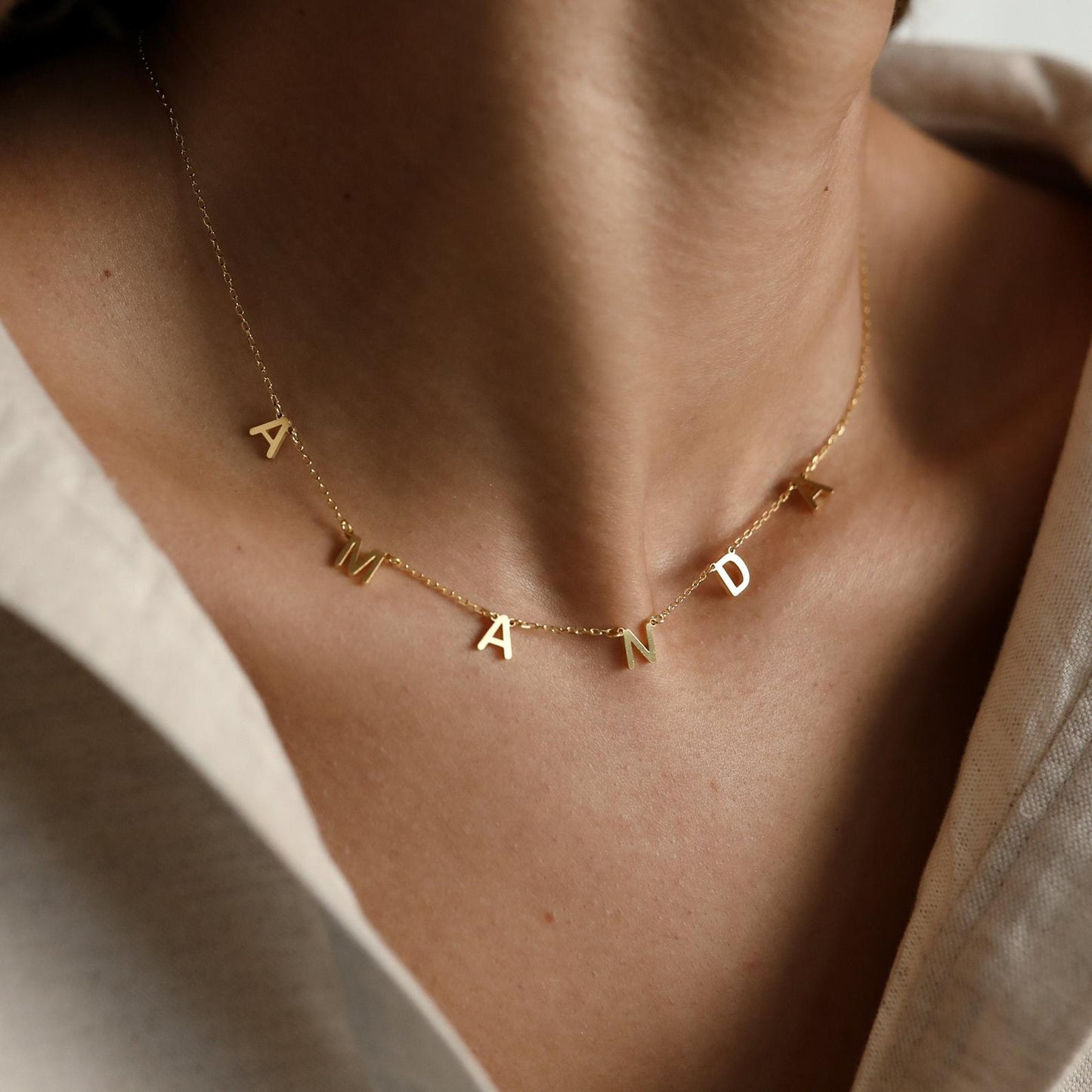 Choker Name Necklace