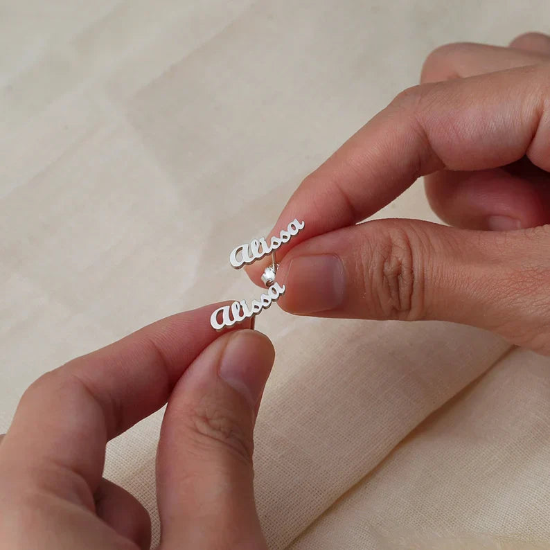 NAME EARRINGS