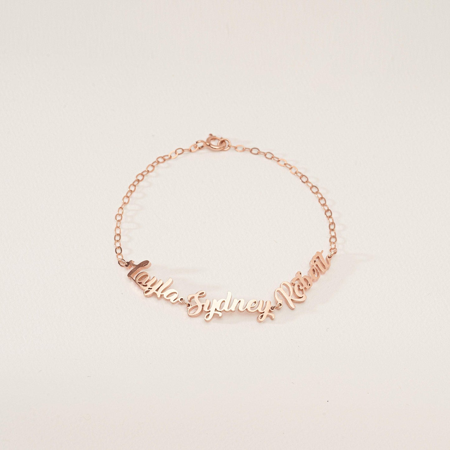 Multiple Name Bracelet