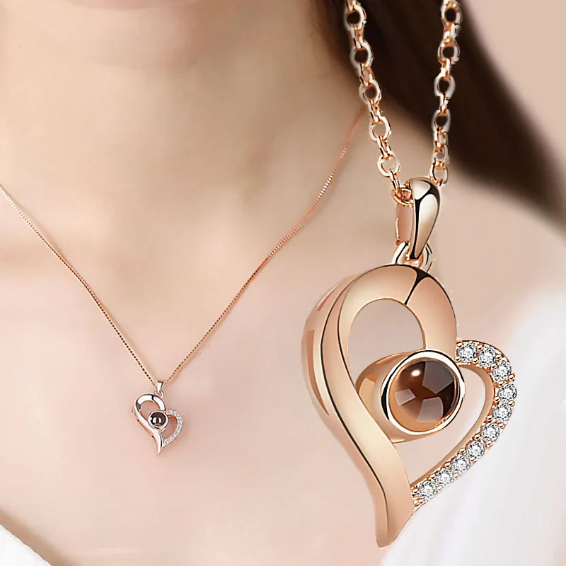I LOVE YOU IN 100 LANGUAGES NECKLACE