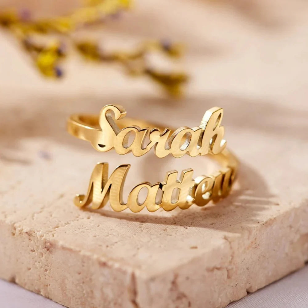 COUPLE NAME RING