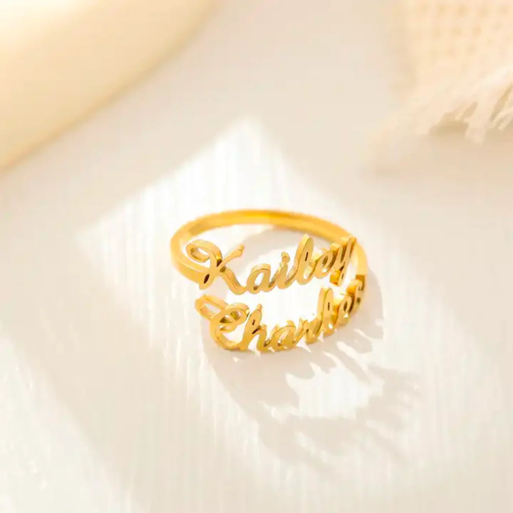 COUPLE NAME RING