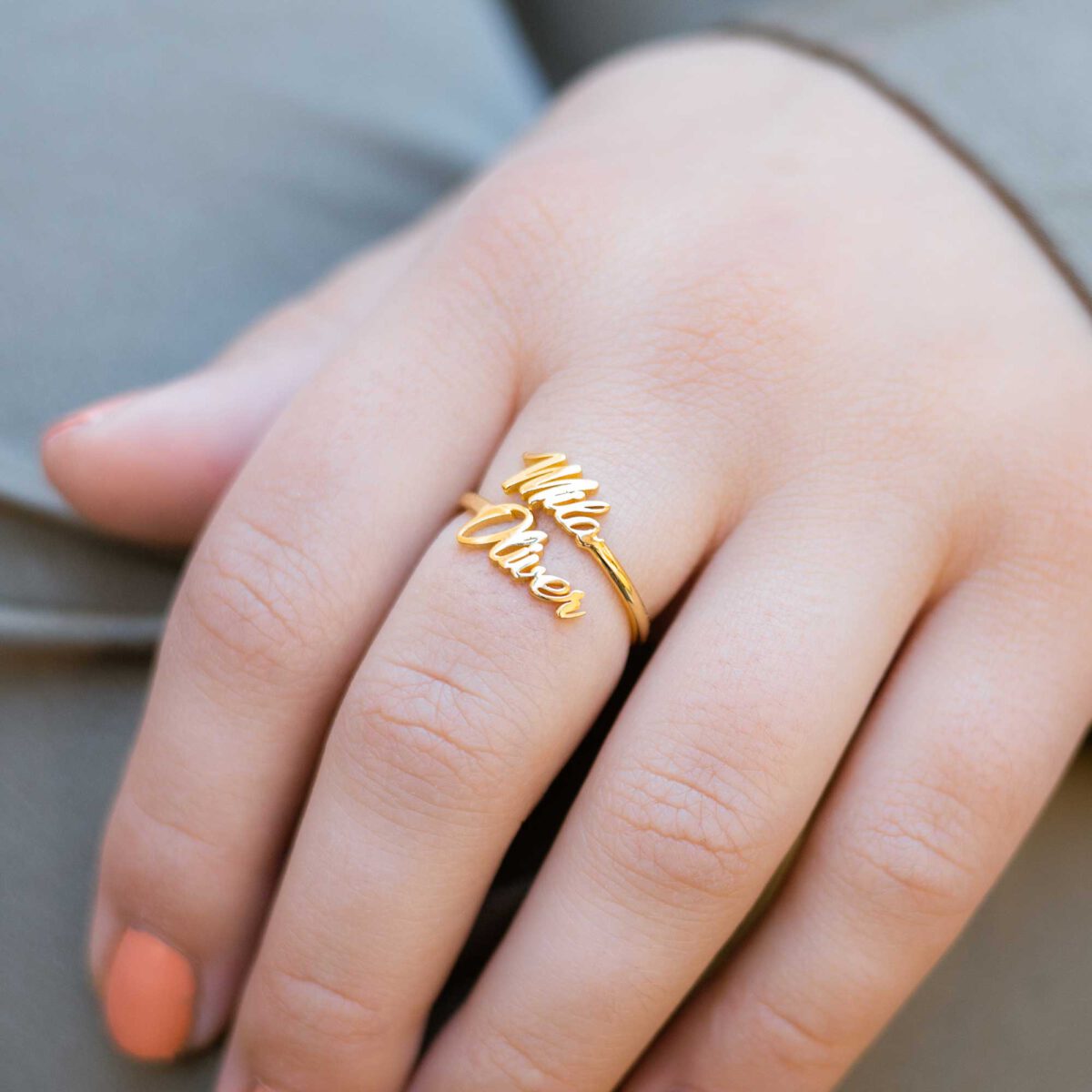 COUPLE NAME RING