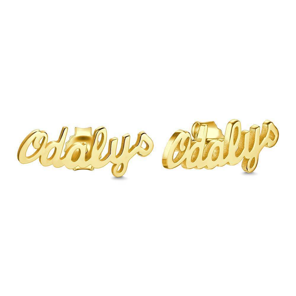 NAME EARRINGS