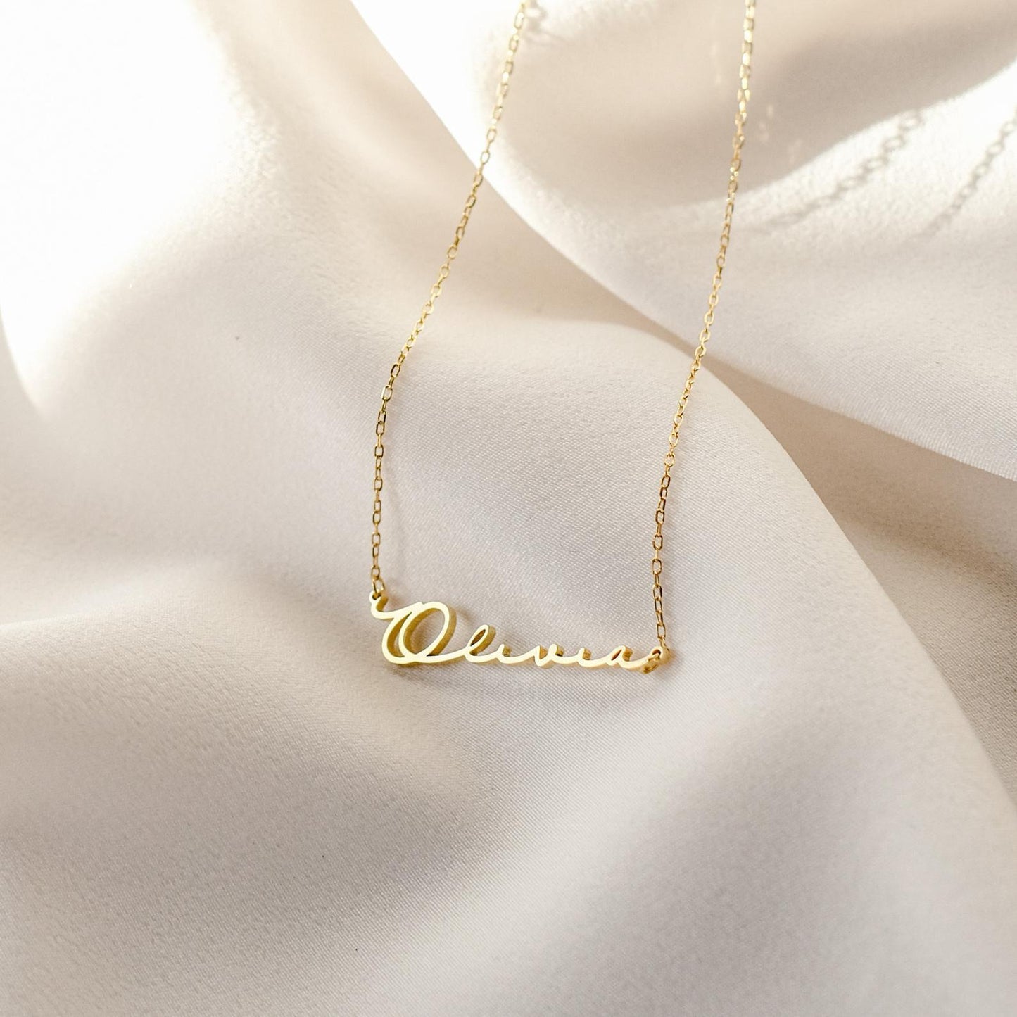 Personalize Signature Necklace